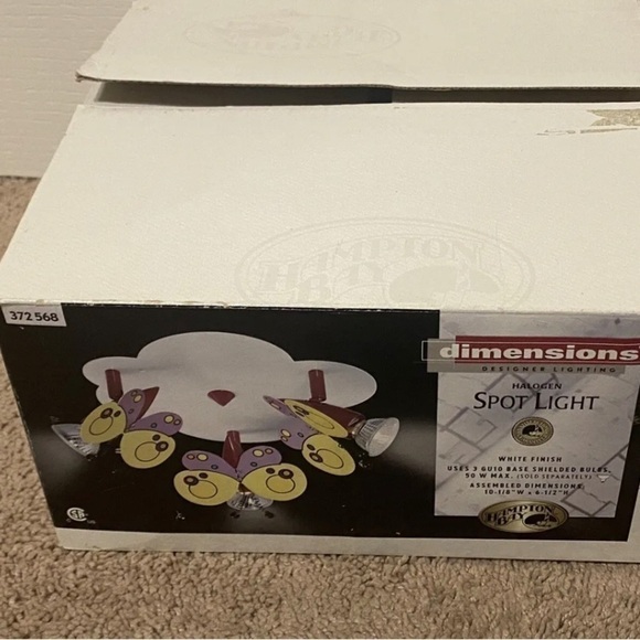 HAMPTON Bay Butterfly Halogen Ceiling Light - Picture 5 of 6